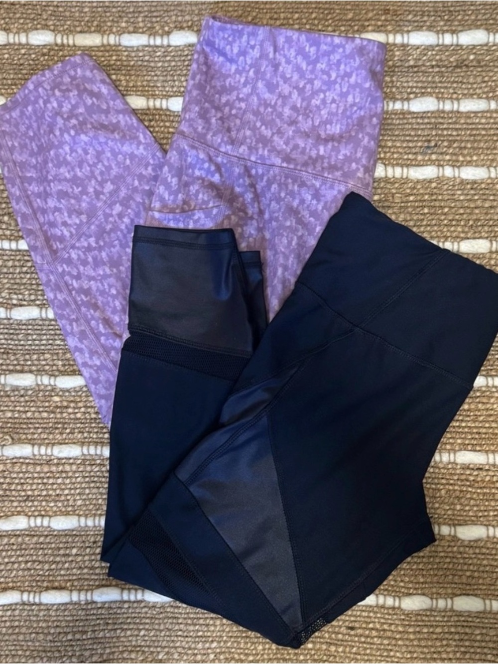 RBX & MTA Lot of 2 Pair of Workout Athletic Leggings Size Large